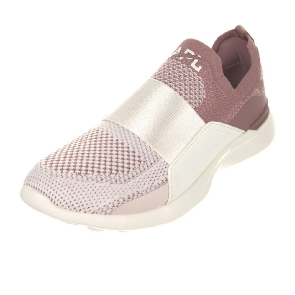 NEW APL Ivory Cream Pink Athletic Slip-On Shoes sz11
